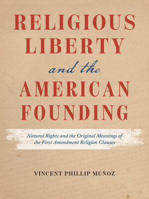 cover image of Religious Liberty and the American Founding